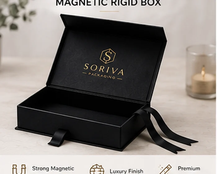 Custom magnetic rigid box