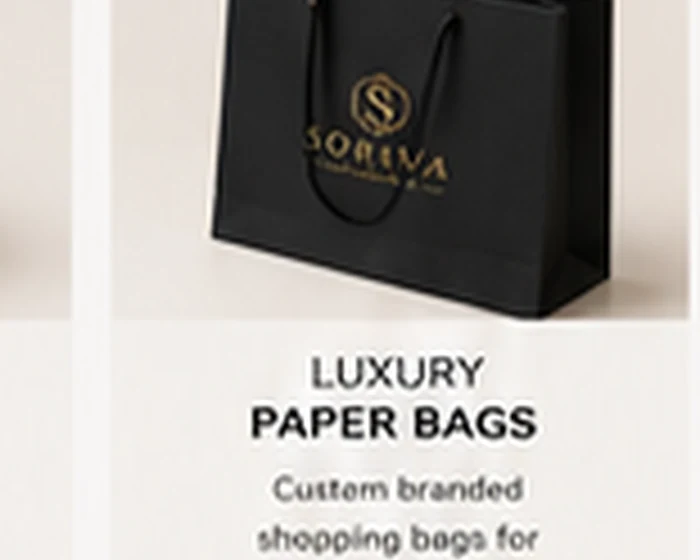 Custom luxury paper bags