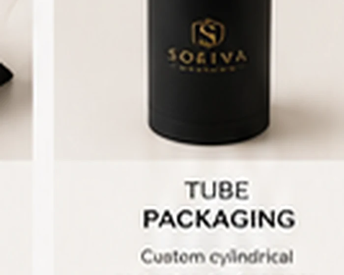 Luxury tube packaging